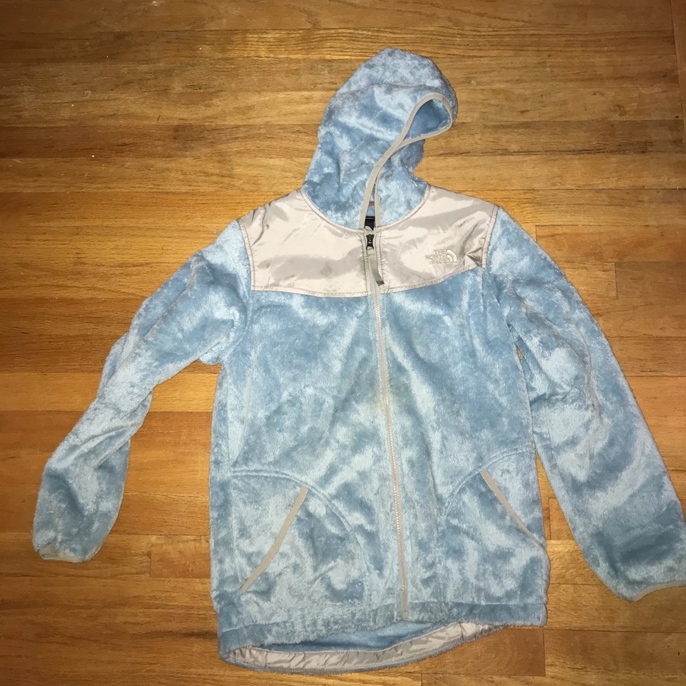 North Face fuzzy fleece never worn